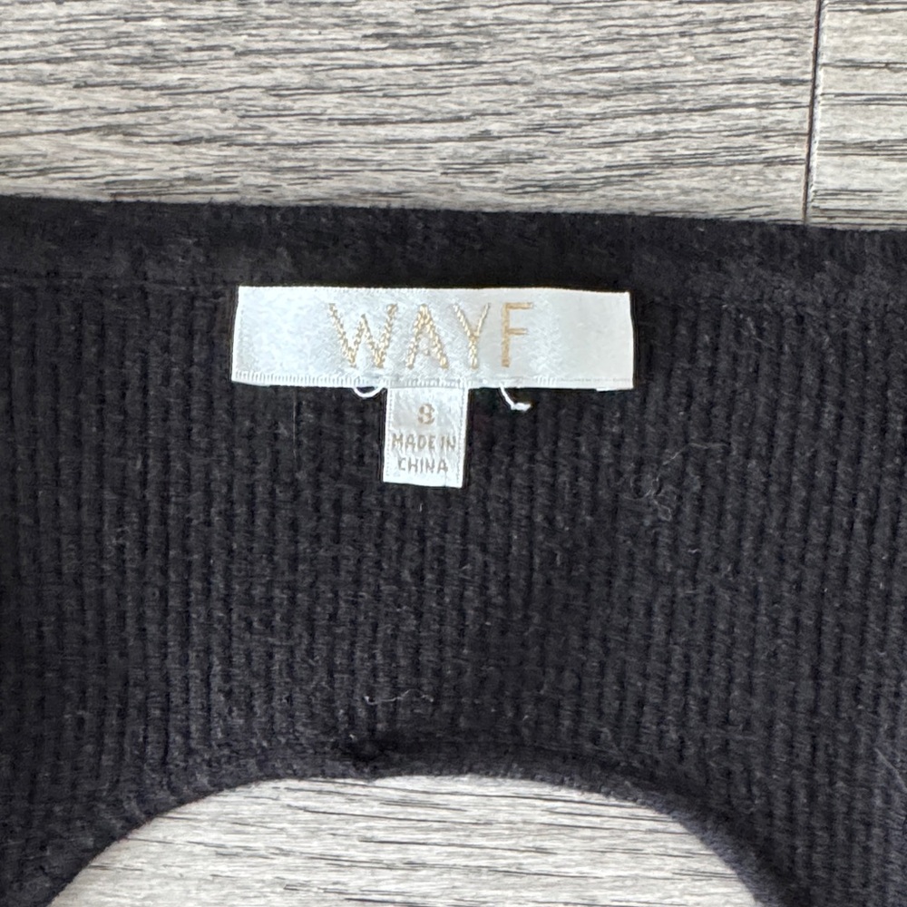 🌼WAYF🌼 Black Long Sleeve Cut-Out Dress - Picture 3 of 13